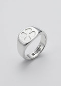 Clover Signet Ring